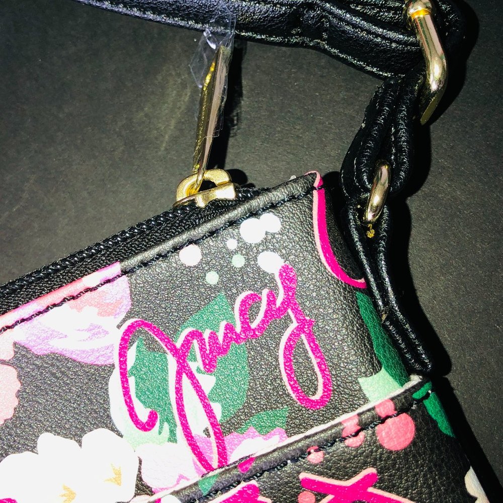 JUICY COUTURE "Peek A Bow" NWT 2 Piece Set Mini Crossbody